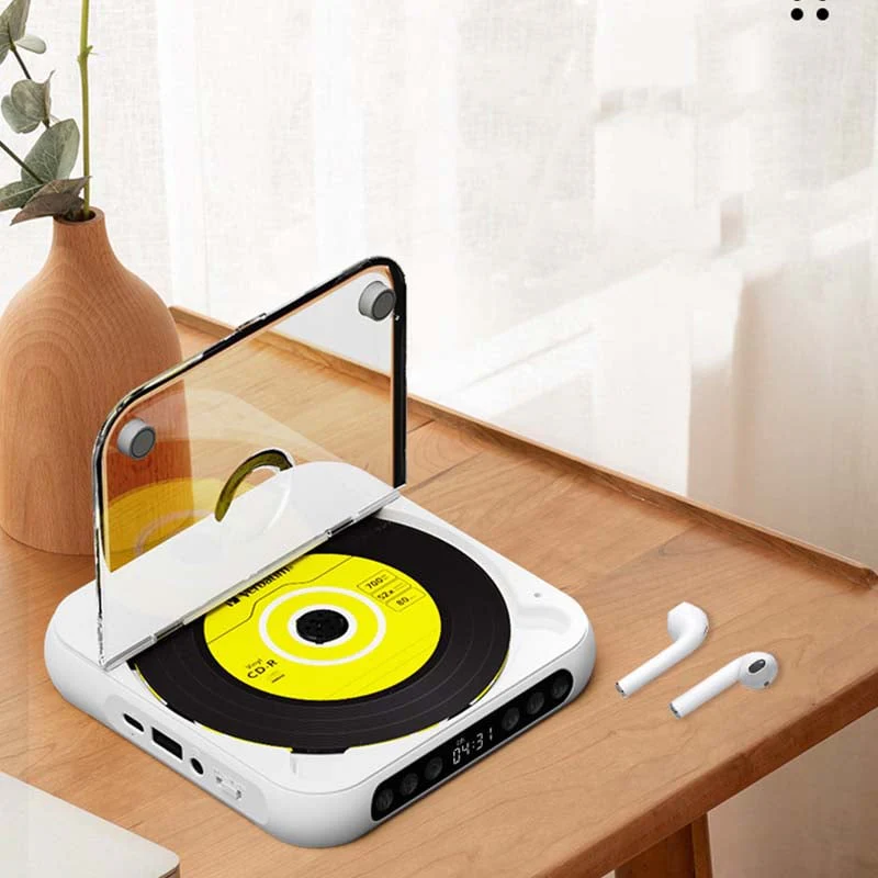 Sakerplus Portable Bluetooth-compatible CD Player - Image 9