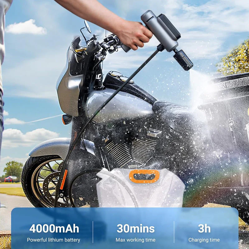 Sakerplus Portable Cordless Pressure Washer Kit - Image 10
