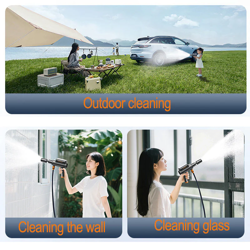 Sakerplus Portable Cordless Pressure Washer Kit - Image 12