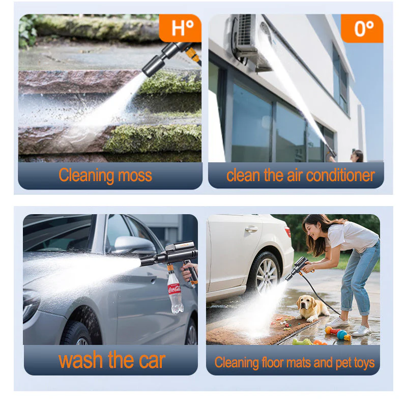 Sakerplus Portable Cordless Pressure Washer Kit - Image 14