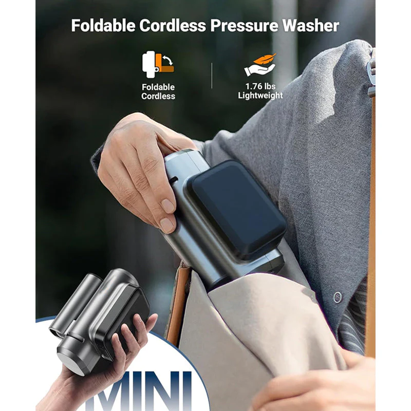 Sakerplus Portable Cordless Pressure Washer Kit - Image 17