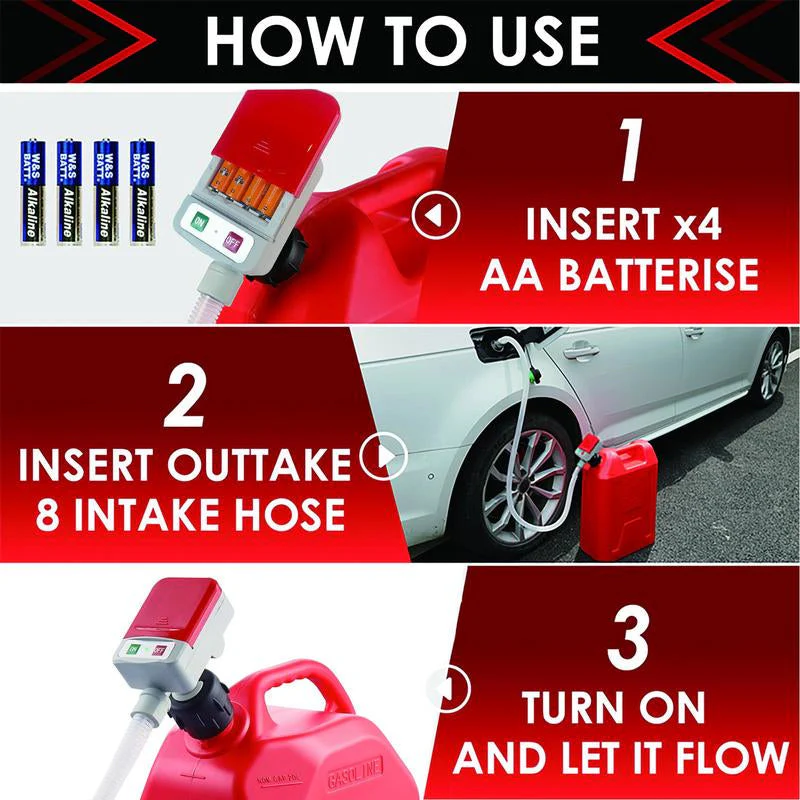 Sakerplus Portable Fuel Pump - Image 8