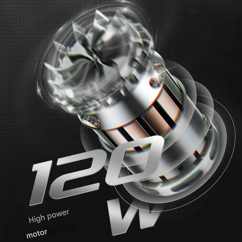 Sakerplus Portable Handheld Car Vacuum Cleaner - Image 5