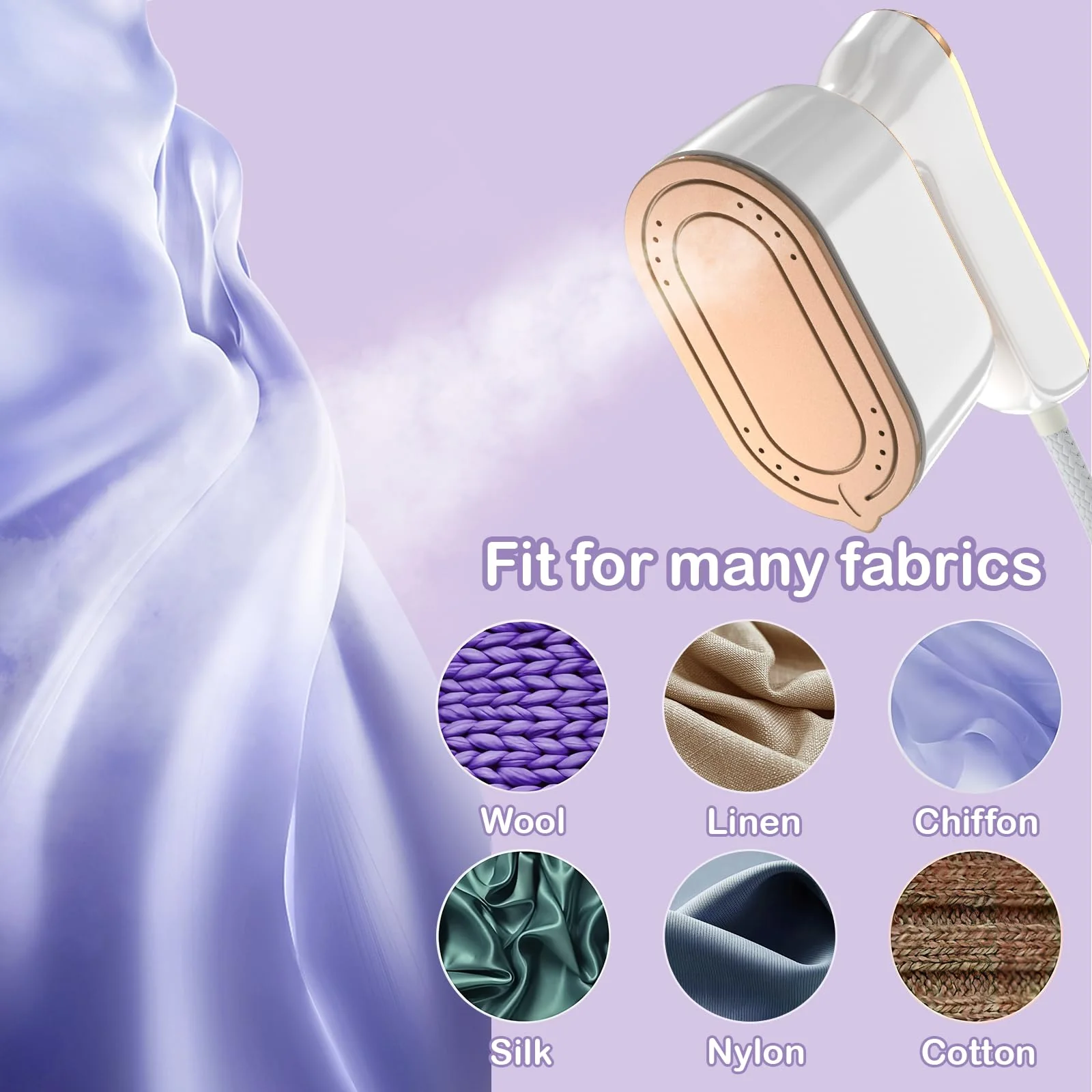 Sakerplus Portable Steam Iron - Image 7
