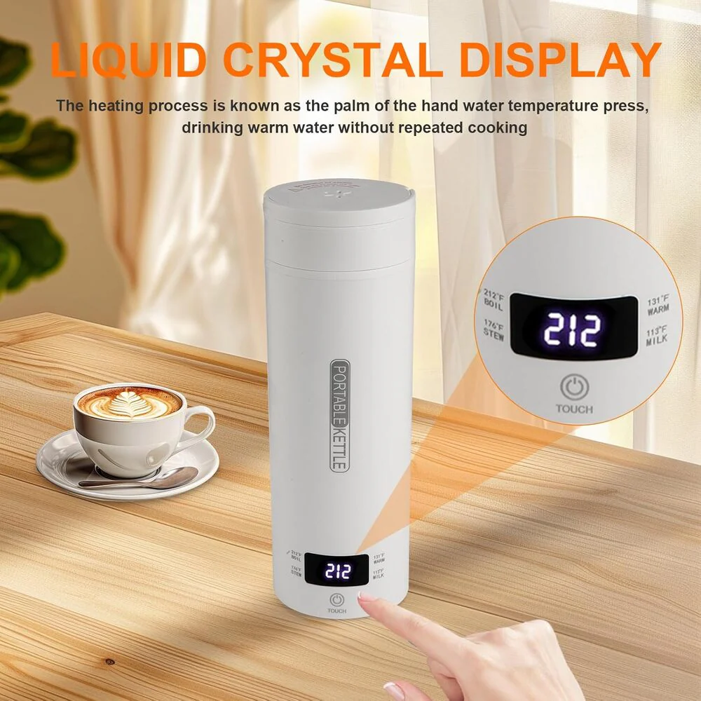 Sakerplus Portable Travel Electric Tea Kettle - Image 4
