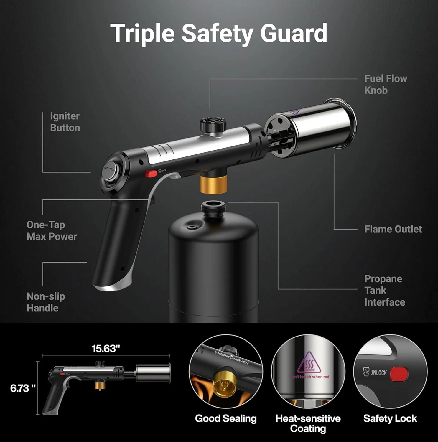 Sakerplus® Propane Torch - Image 5