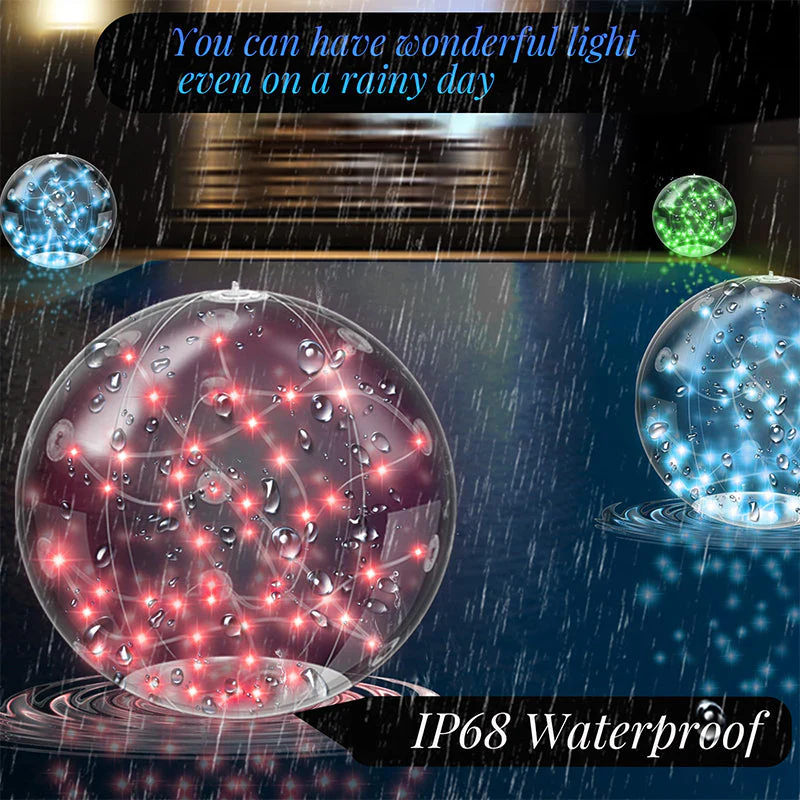 Sakerplus PVC Floating Pool Lights - Image 5