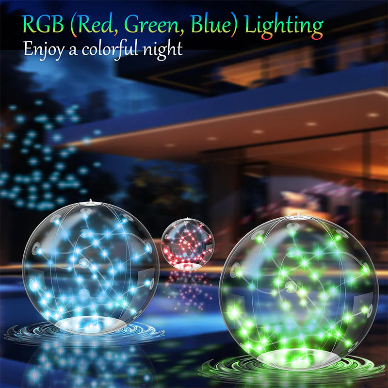 Sakerplus PVC Floating Pool Lights - Image 6