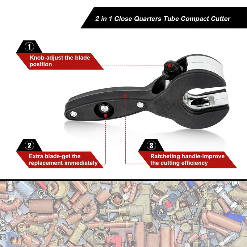 Sakerplus Ratcheting Tubing Cutte - Image 6