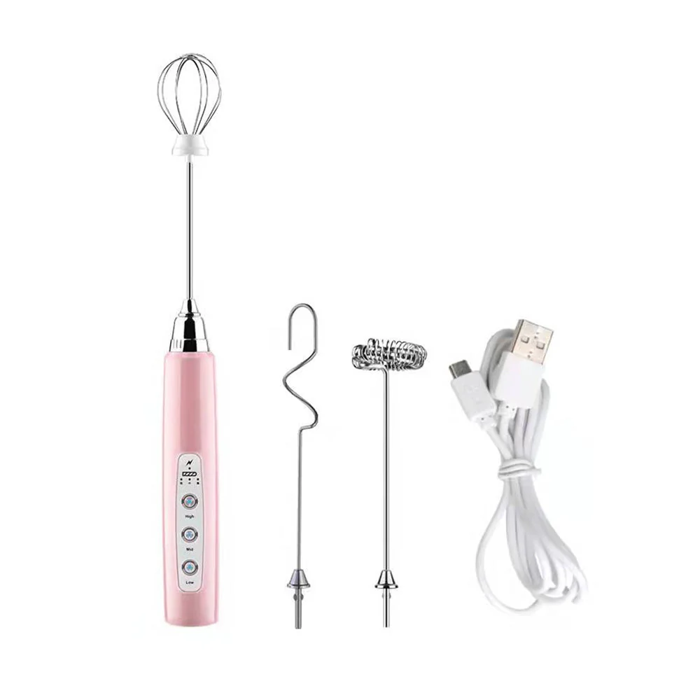 Sakerplus Rechargeable Electric Milk Frother - Image 2