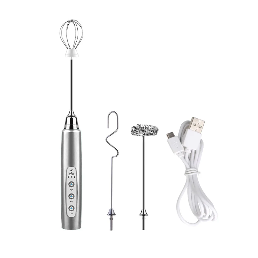 Sakerplus Rechargeable Electric Milk Frother - Image 3