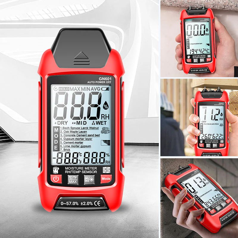 Sakerplus Rechargeable Pinless Moisture Detector - Image 16