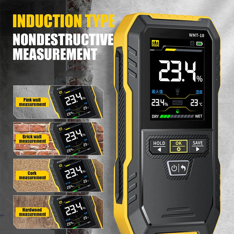 Sakerplus Rechargeable Pinless Moisture Detector - Image 20