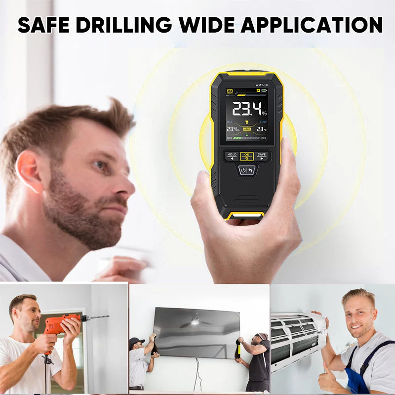 Sakerplus Rechargeable Pinless Moisture Detector - Image 22