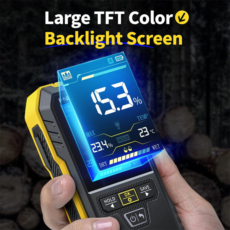 Sakerplus Rechargeable Pinless Moisture Detector - Image 24