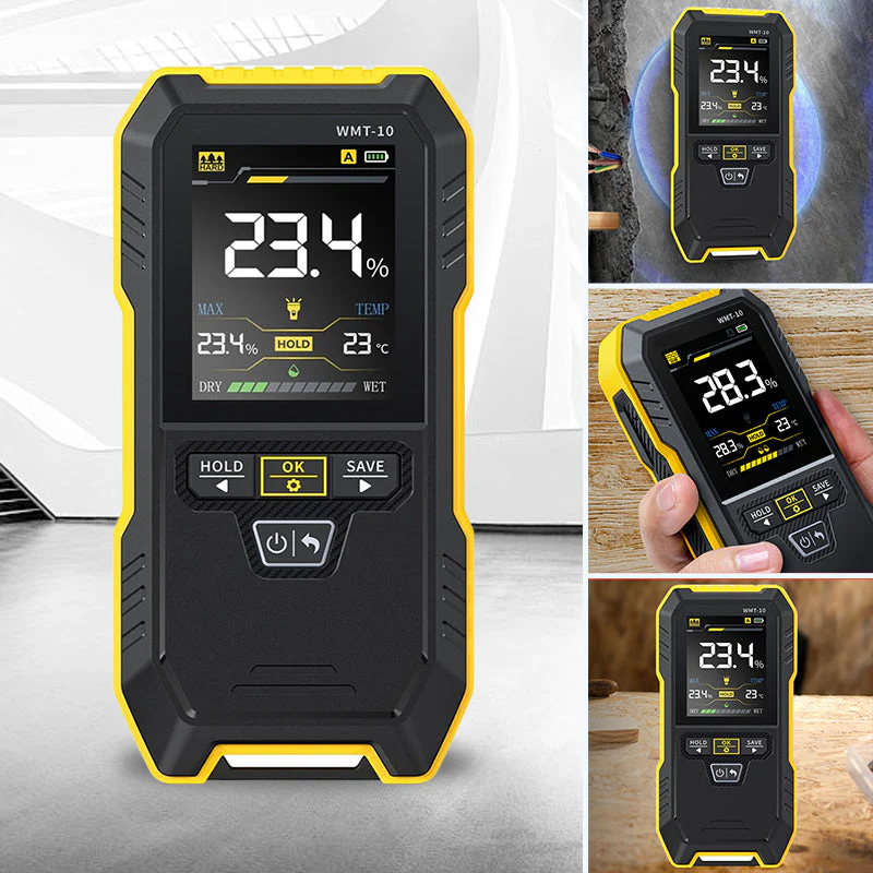 Sakerplus Rechargeable Pinless Moisture Detector - Image 27