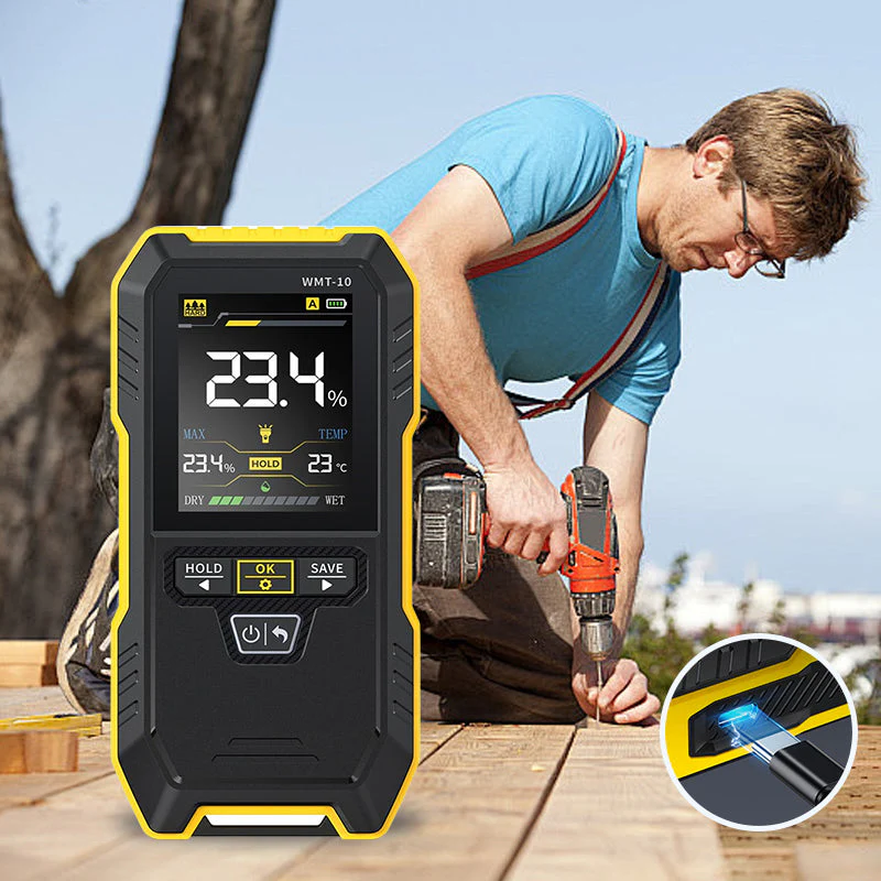 Sakerplus Rechargeable Pinless Moisture Detector - Image 28