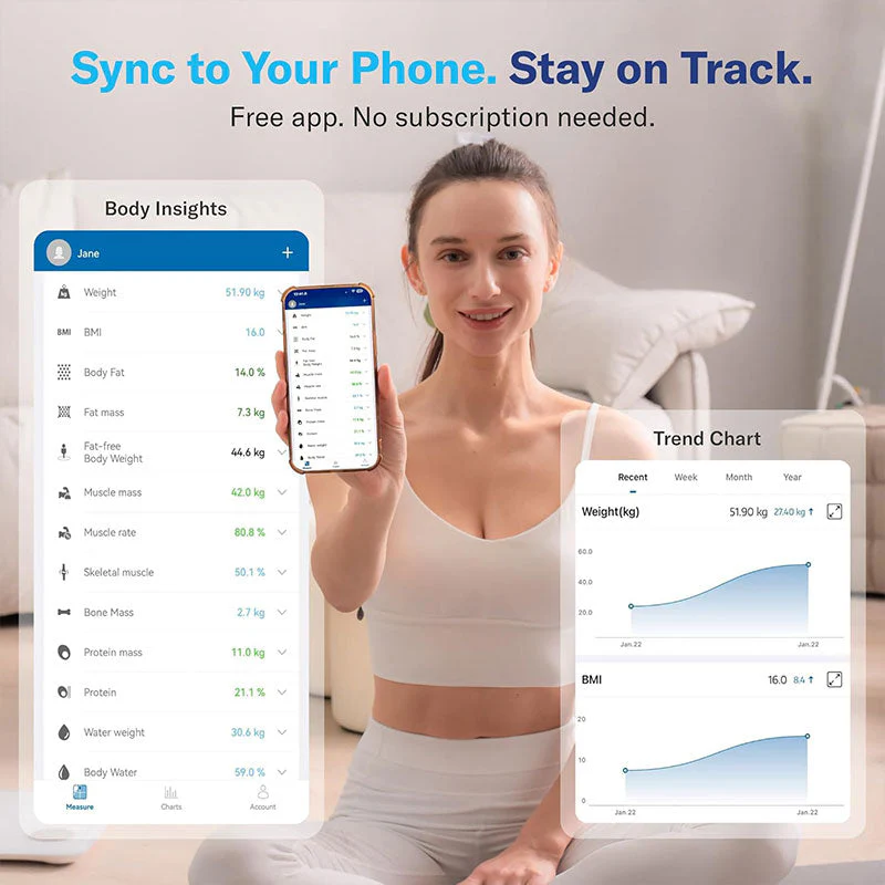Sakerplus Smart Body Fat Scale - Image 8