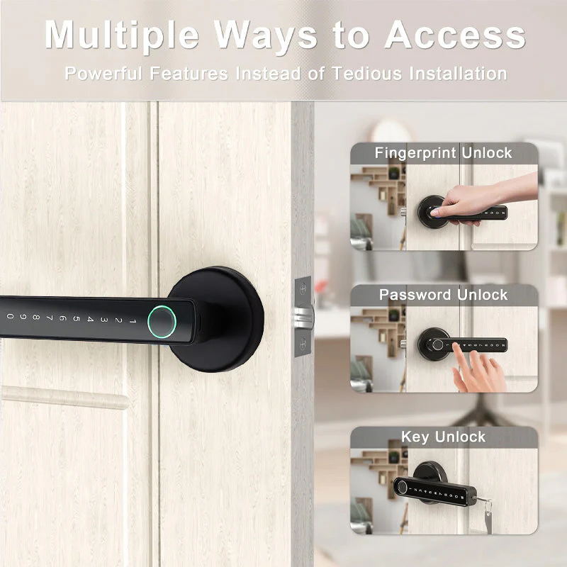 Sakerplus Smart Keyless Entry Door Lock - Image 2