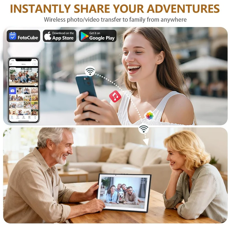 SakerplusĀ® Smart WiFi Digital Family Calendar - Image 9