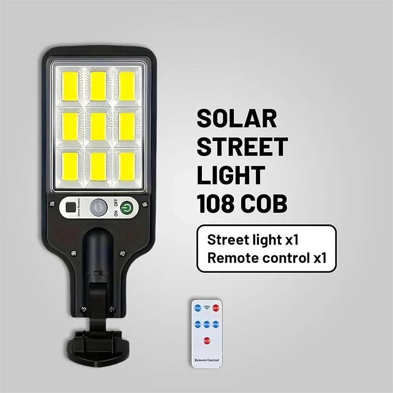 Sakerplus Solar Street Lights Outdoor Security Set - Image 3
