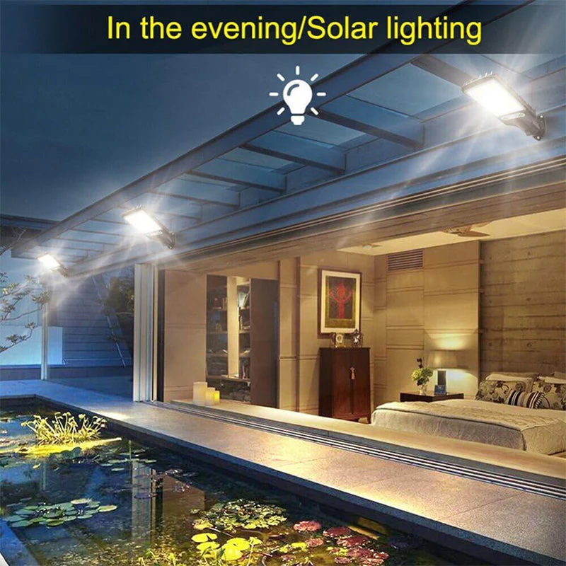 Sakerplus Solar Street Lights Outdoor Security Set - Image 8