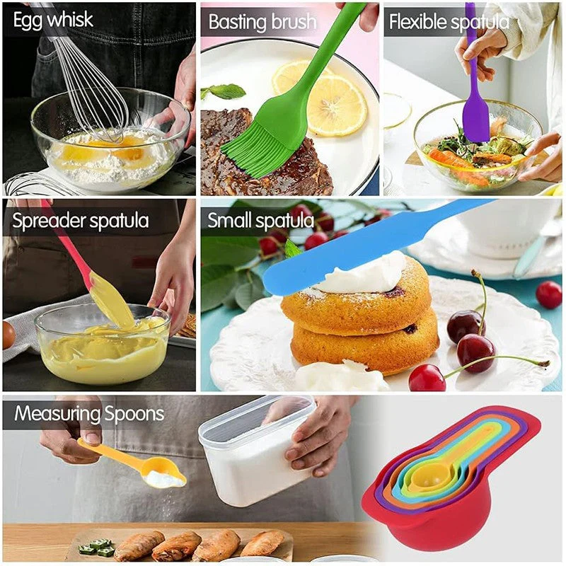 Sakerplus Stainless Steel Mixing Bowls Set - Image 9
