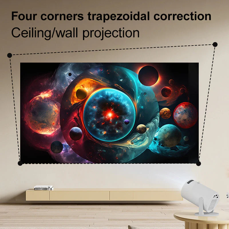 Sakerplus Wireless Bluetooth Projector - Image 5