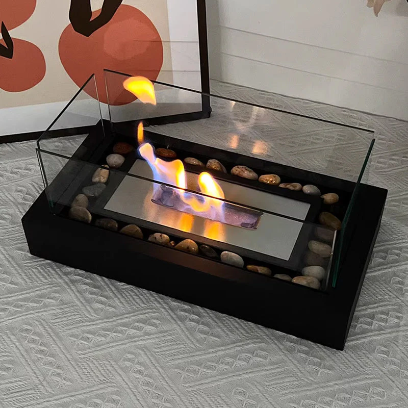 Sakerplus Tabletop Alcohol Fireplace Lamp - Image 11