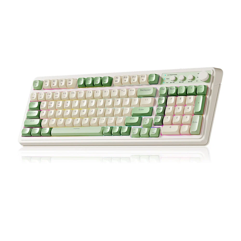 Sakerplus Tri-Mode RGB Gaming Keyboard - Image 3