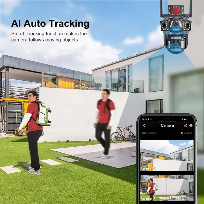 Sakerplus Triple View Security Camera - Image 16