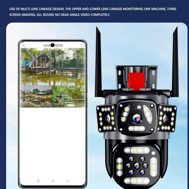 Sakerplus Triple View Security Camera - Image 3