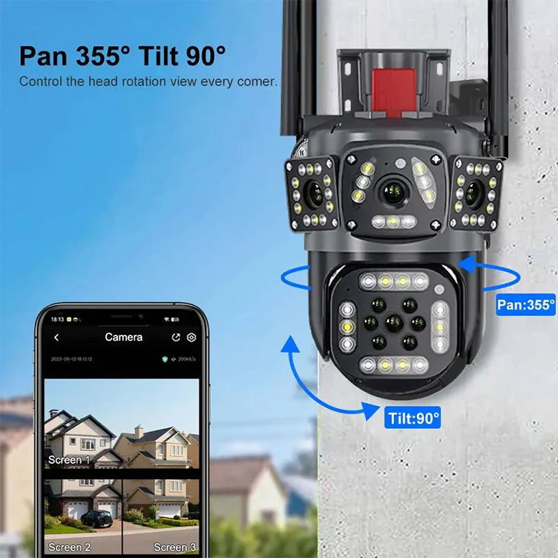 Sakerplus Triple View Security Camera - Image 8