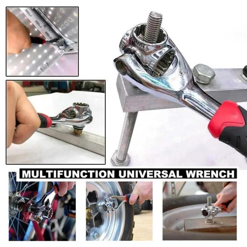 Sakerplus Universal Socket Wrench Tool Set - Image 6