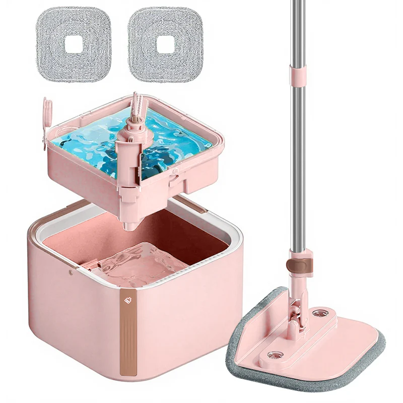 Sakerplus Upgrade Spin Mop Bucket with Detachable Inner Bucket - Image 10