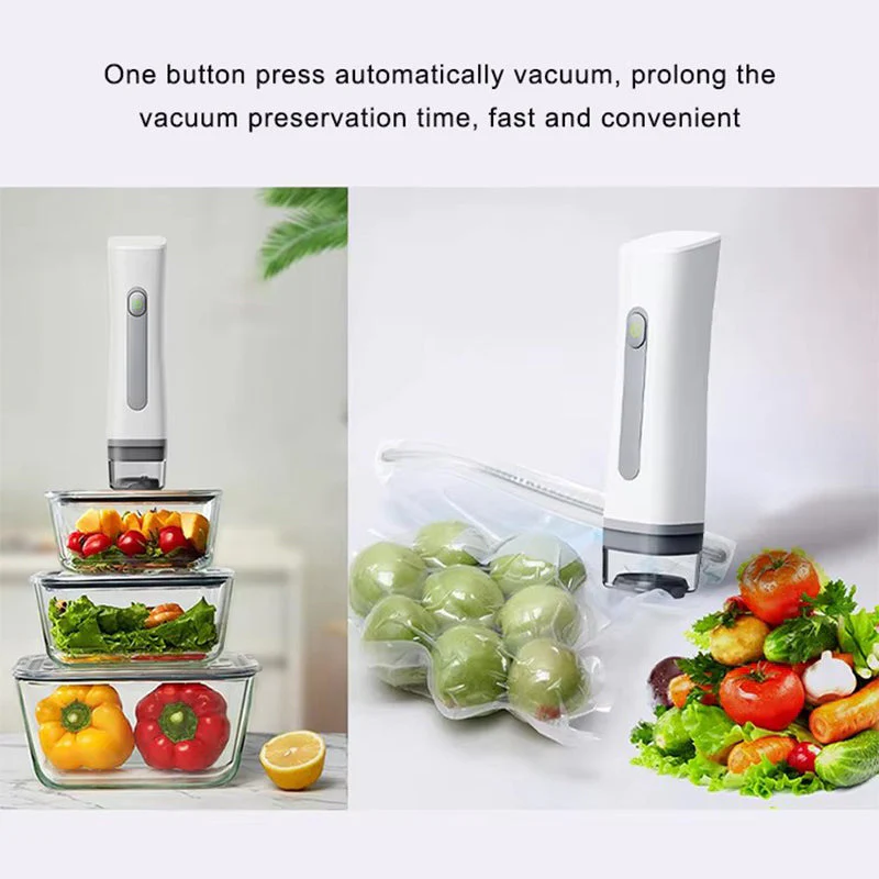 Sakerplus Vacuum Sealer with Reusable Bags - Image 9