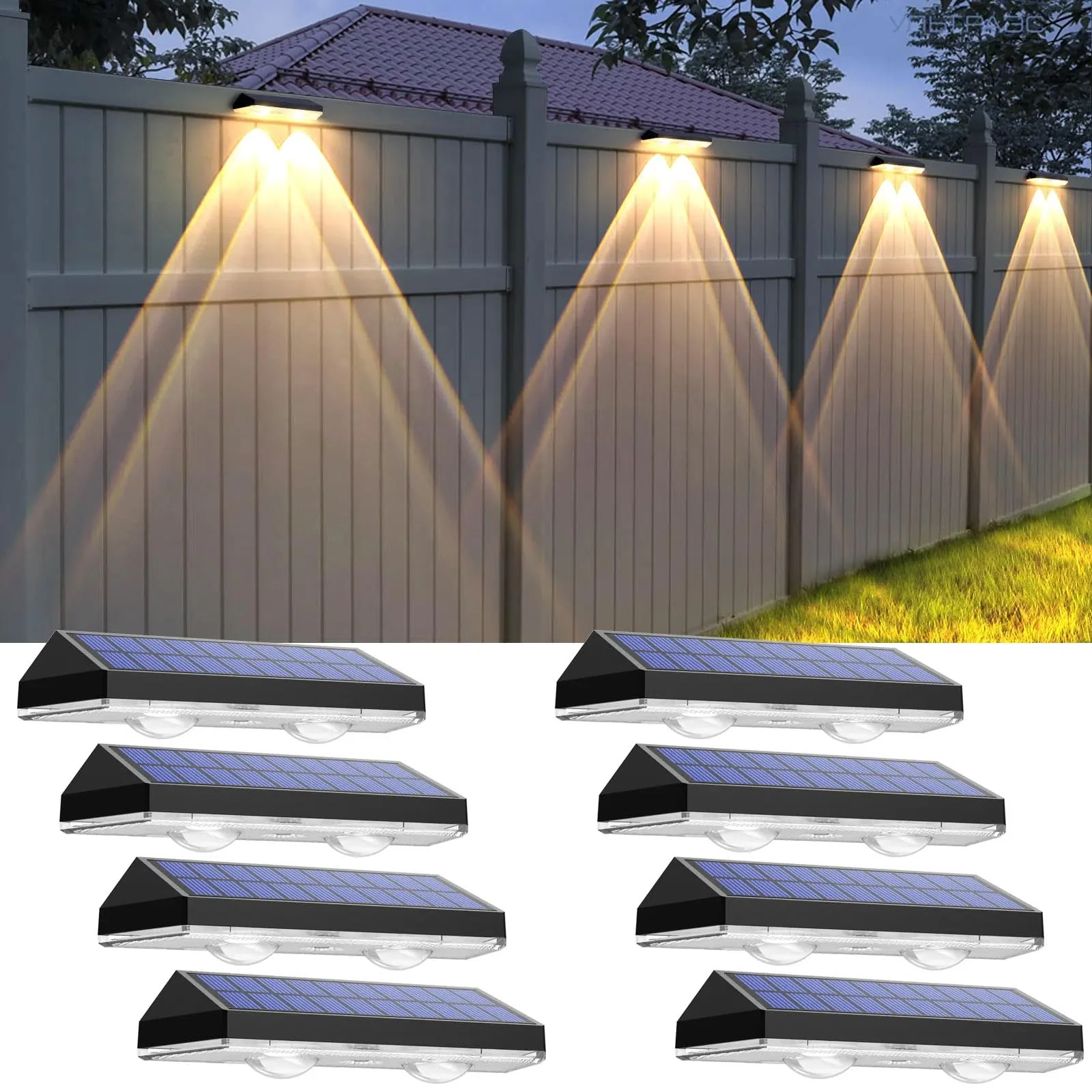 Sakerplus Wall Mount Solar Lights - Image 11