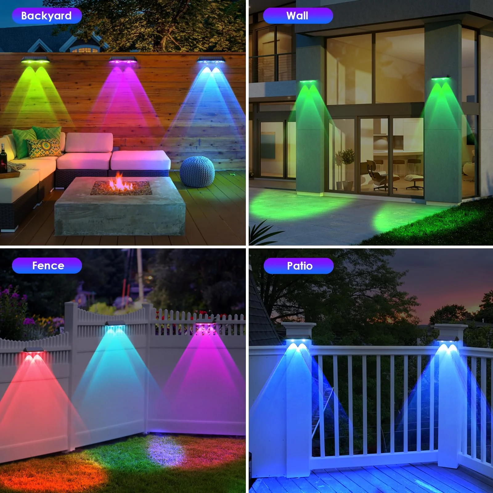 Sakerplus Wall Mount Solar Lights - Image 5