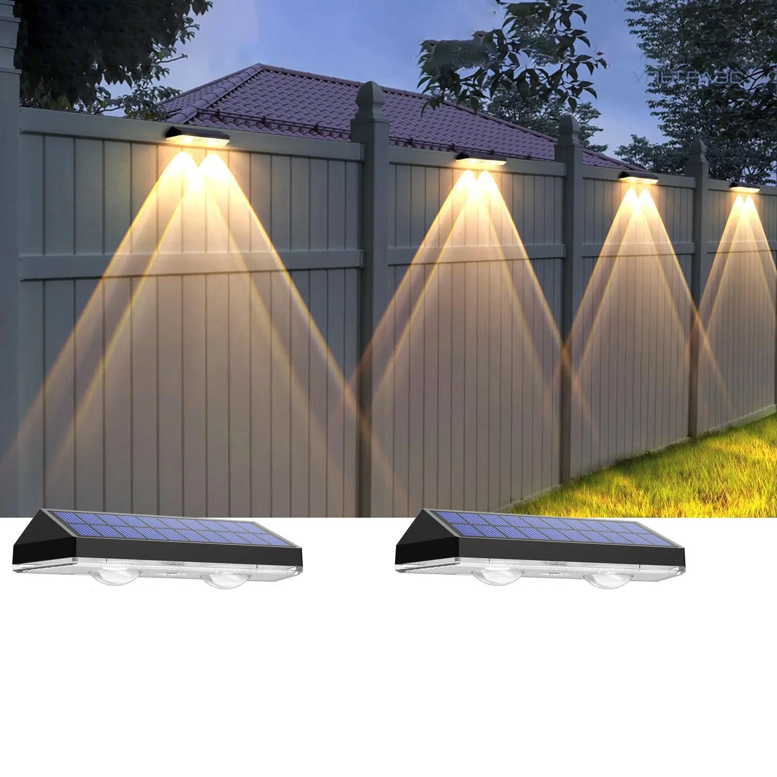 Sakerplus Wall Mount Solar Lights - Image 7