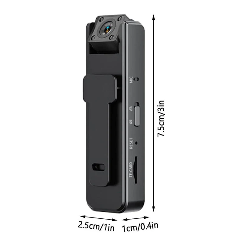 Sakerplus Wireless Body Camera Camcorder - Image 6