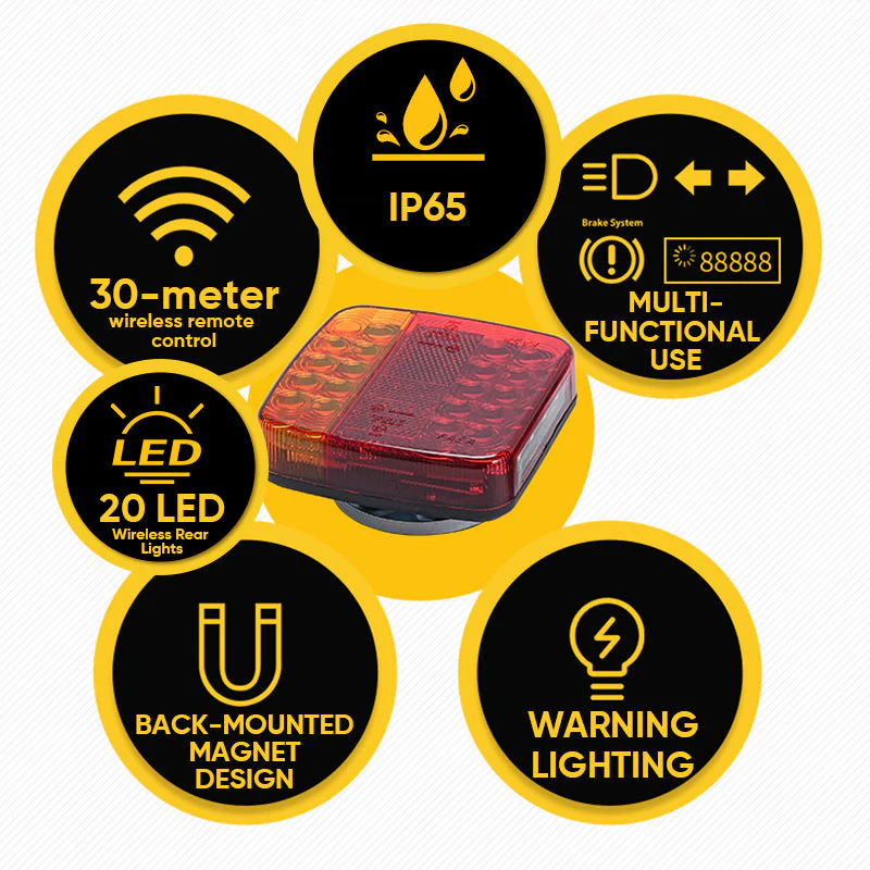 Sakerplus Wireless Trailer Lights Kit - Image 7