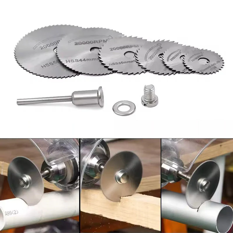 Saker Set of 6 PCS Metal HSS Circular Saw Blade - Image 11