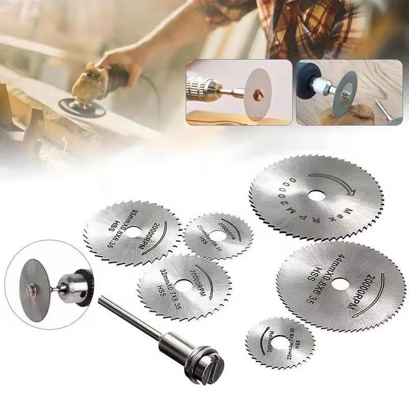 Saker Set of 6 PCS Metal HSS Circular Saw Blade - Image 12