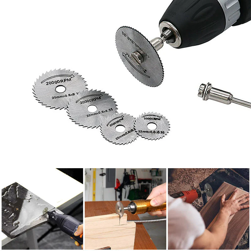 Saker Set of 6 PCS Metal HSS Circular Saw Blade - Image 6