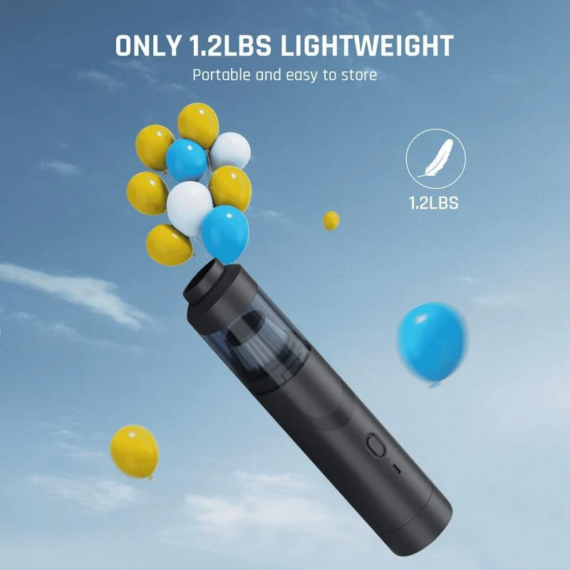 Sakerplus Compact Cordless Car Vacuum Cleaner - Image 10