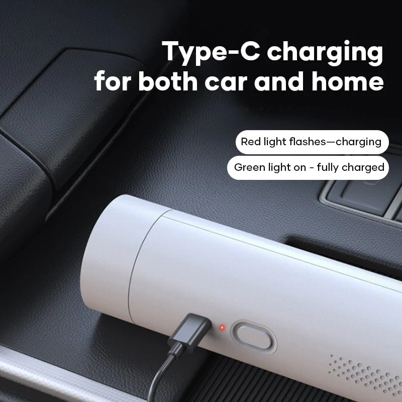 Sakerplus Compact Cordless Car Vacuum Cleaner - Image 7