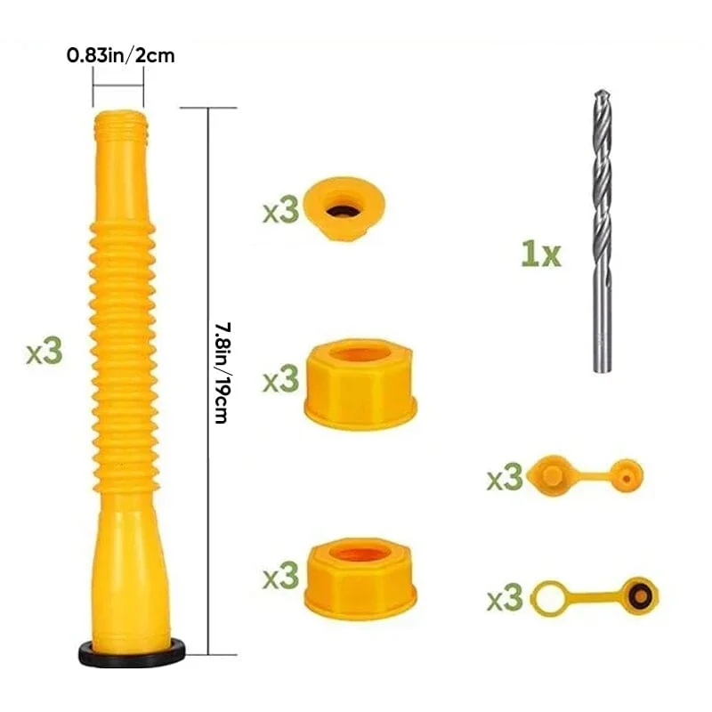 Upgraded Replacement Gas Can Spout With Flexible Nozzle - Image 12