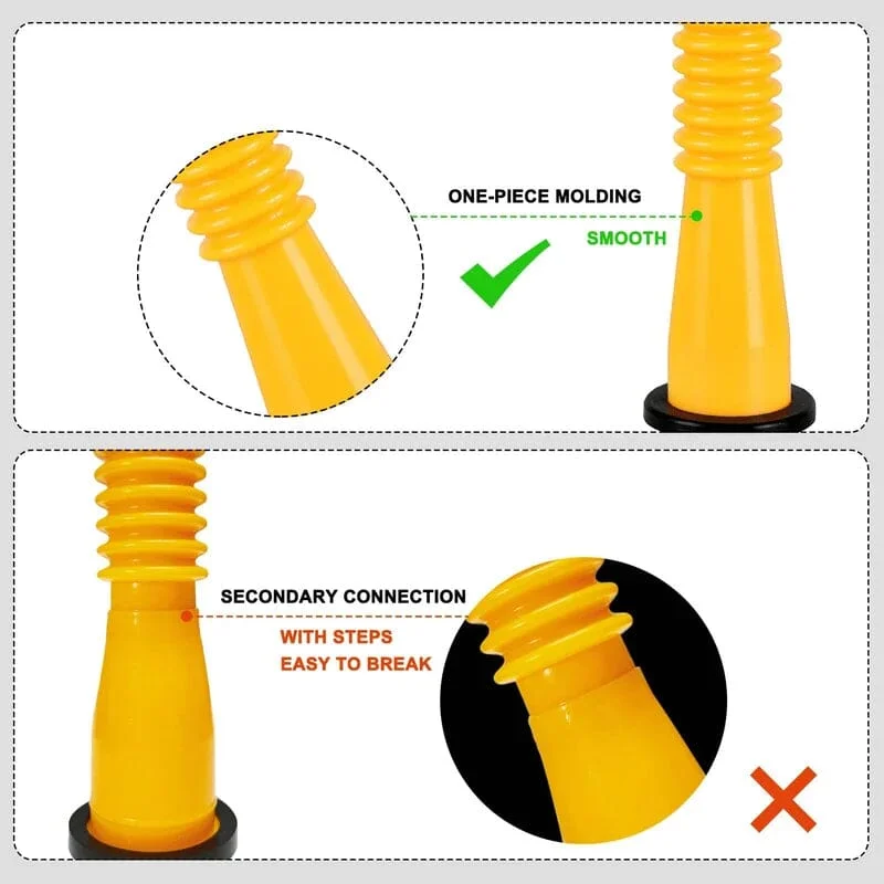 Upgraded Replacement Gas Can Spout With Flexible Nozzle - Image 3