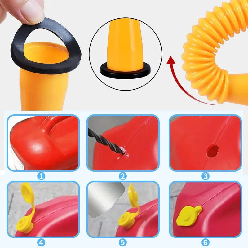 Upgraded Replacement Gas Can Spout With Flexible Nozzle - Image 7